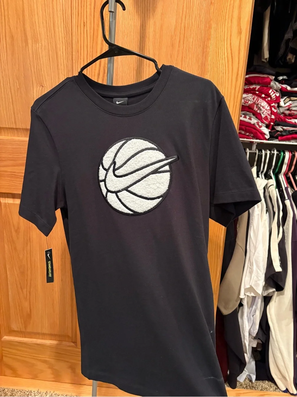 Nike Black Basketball Logo T-Shirt
